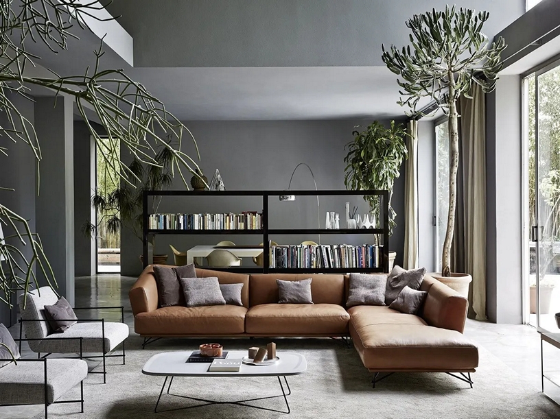 Как подобрать цвет дивана к интерьеру комнаты