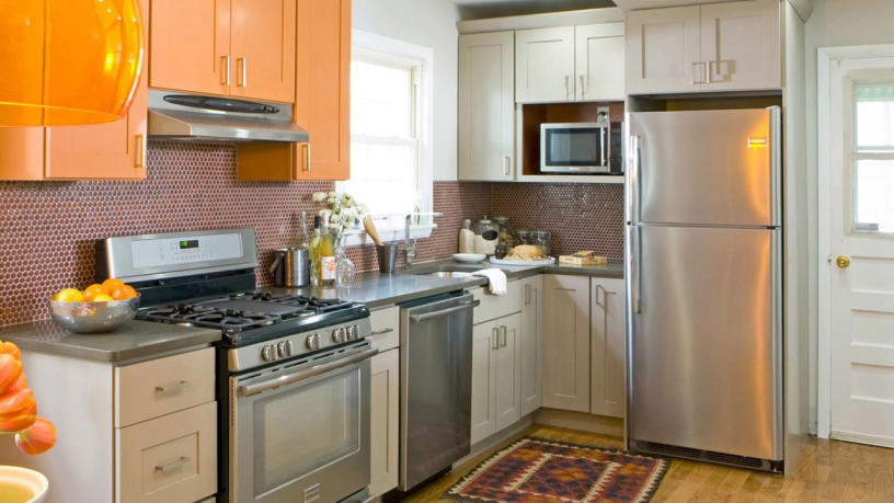 Шкафы для кухни: правила выбора, фото