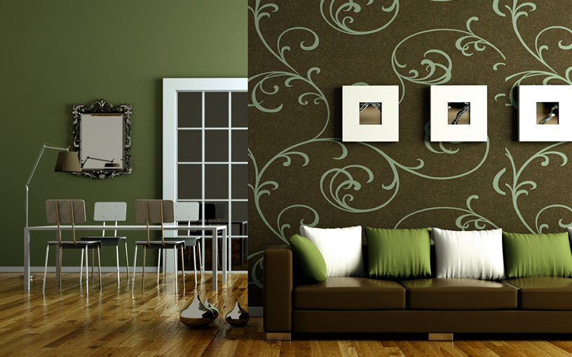 Оливковый цвет в интерьере – особенности дизайна комнат в оливковых тонах