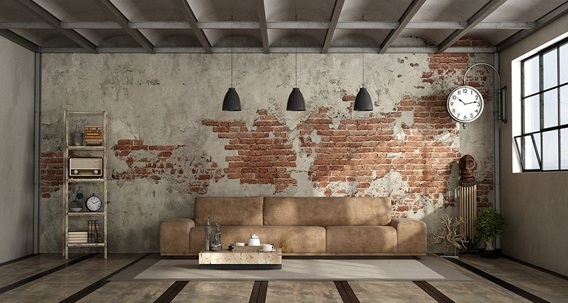 Кирпичная стена в интерьере – особенности дизайна комнат с кирпичной стеной