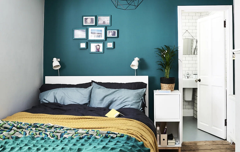 Дизайн узк��й спальни – фото, особенности, идеи оформления узкой спальни