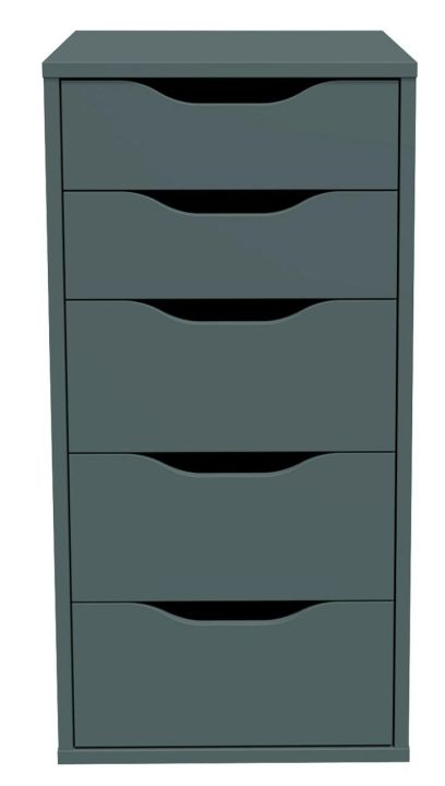 Комод с ящиками Ингар 5, Бирюзовый