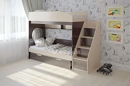 Детская двухъярусная кровать Легенда 10