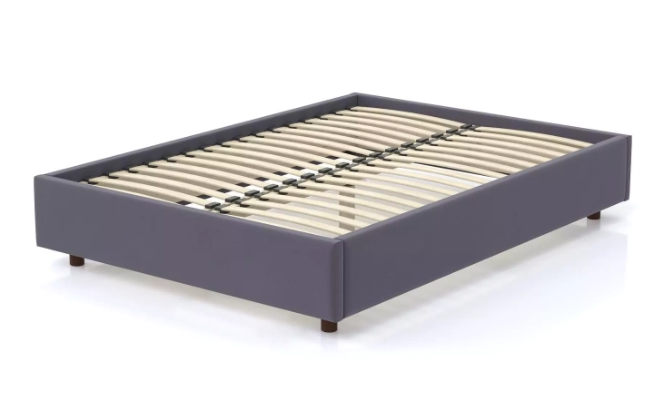 Мягкая кровать SleepBox 160 без изголовья, Серый