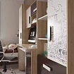 Шкаф стеллаж Арабика, Белый