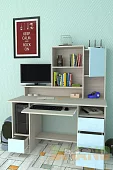 Компьютерный стол Мебелеф-33 Бежевый 