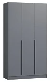 Шкаф 1.2 м Авангард, графит Серый