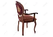 Кресло Адриано 2 вишня патина, Красный