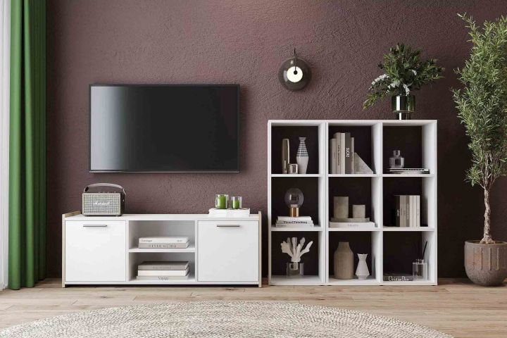 Стеллаж Симпл НМ 014.93, Белый