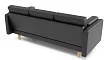 Диван офисный прямой Ингвар, Черный
