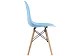 ф208а Стул деревянный Eames PC-015 blue