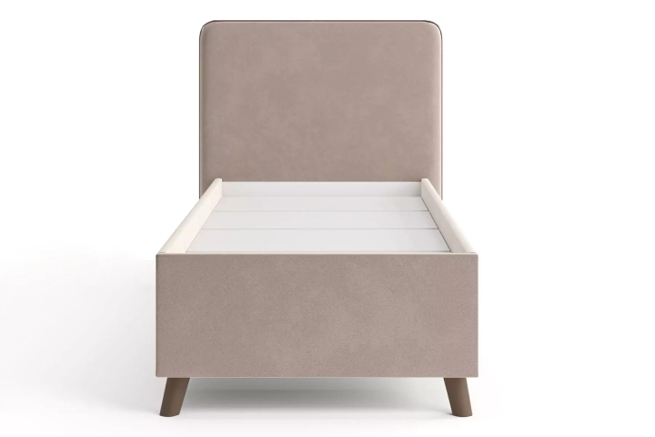 ф63 Интерьерная кровать Ванесса 80 с мягкой спинкой дизайн 2