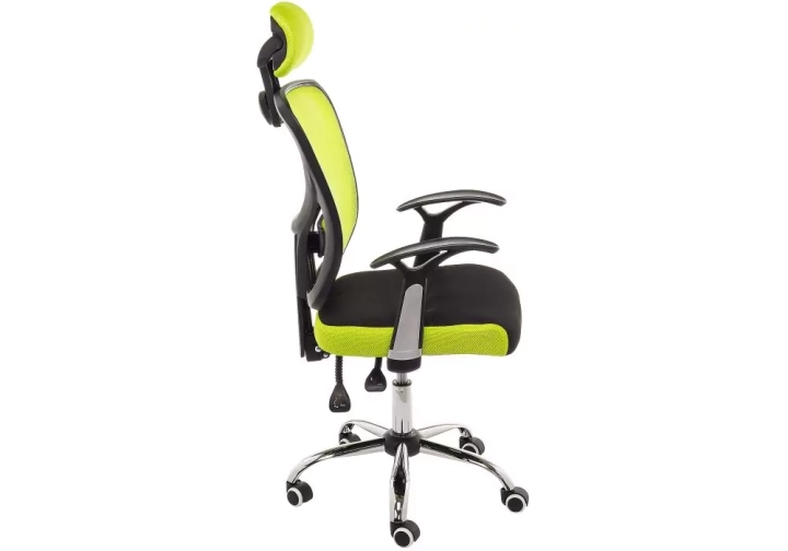 ф208а Компьютерное кресло Lody 1 светло-зеленое / черное