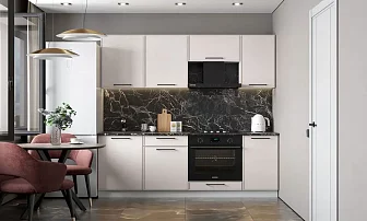 Кухня Либерти 2.0м (белый/белый арт) 