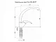 ф208а Смеситель для кухни 210/240