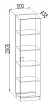 Пенал Александрия, Белый