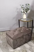 Банкетка Ирида со стразами
