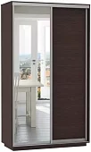 Шкаф-купе ХИТ Реймер (120) 43 с зеркалом Коричневый