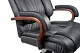 Кресло руководителя Бюрократ T-9925 Walnut, Черный