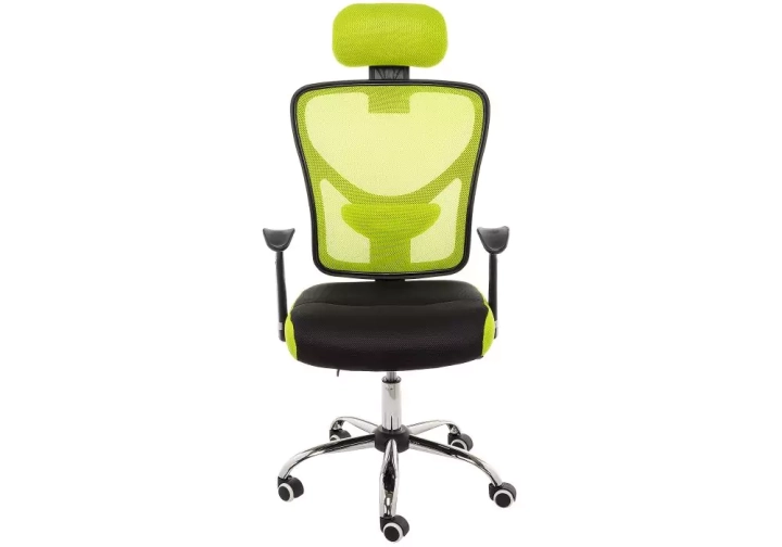 ф208а Компьютерное кресло Lody 1 светло-зеленое / черное