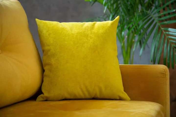 Подушка Дримлайн Freedom Safety yellow 40х40, Желтый