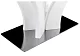 Стол Horns 120 super white, Белый