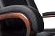 Кресло руководителя Бюрократ T-9925 Walnut, Черный