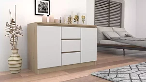 Комод Челси Белый 