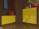 Прихожая глянец 3D 3, Коричневый