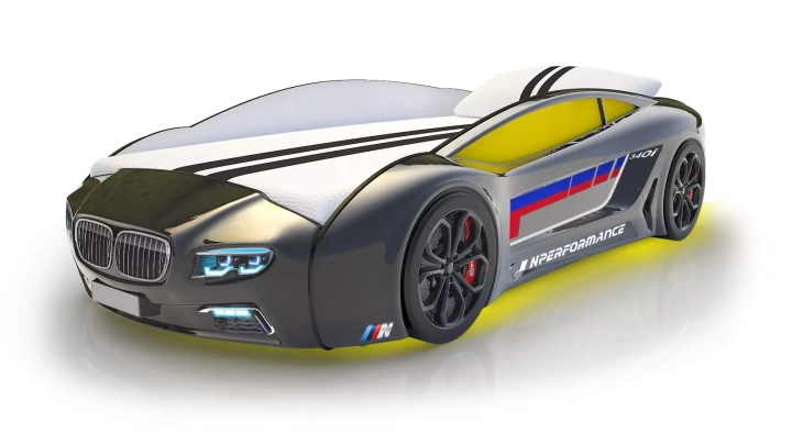 Кровать-машина Roadster с подъемным механизмом дизайн 7
