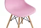 ф208а Стул деревянный Eames PC-015 light pink