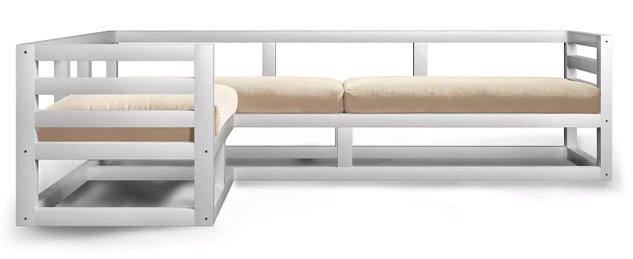 Диван угловой Магнус, Белый