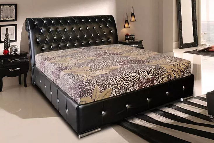 Кровать Эксклюзив, Черный