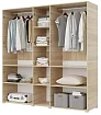 Шкаф Квадро 5-ти ств 2250, Белый