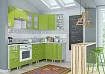 Кухня Модерн дизайн 8, Зеленый