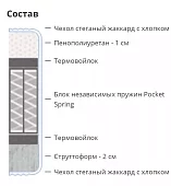 Матрас Ролл Лази Белый
