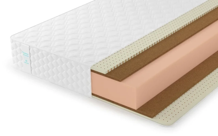 Матрас Lonax Foam Strong Medium Max Plus, Белый