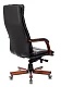 Кресло руководителя Бюрократ T-9927 Walnut, Черный