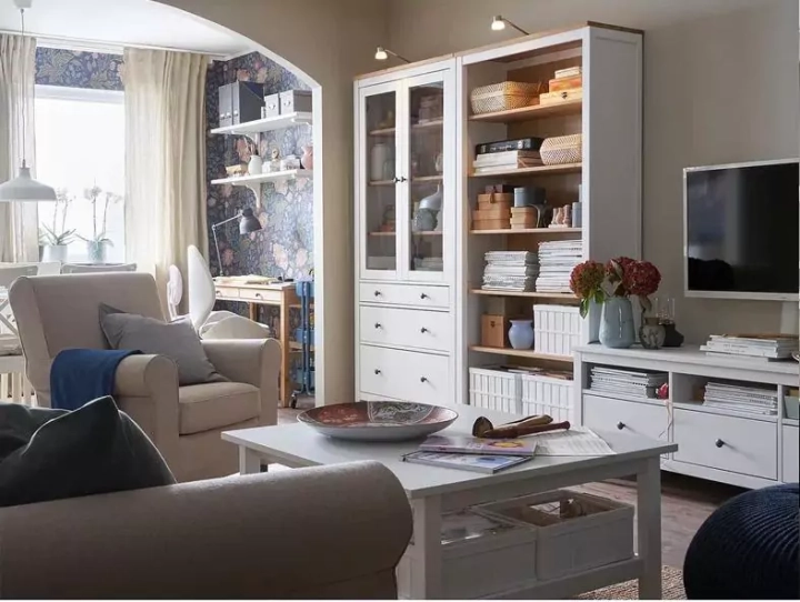 Стеллаж HEMNES, Белый