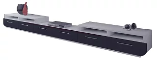 Стенка Модерн (АЙмеб 4) Черный