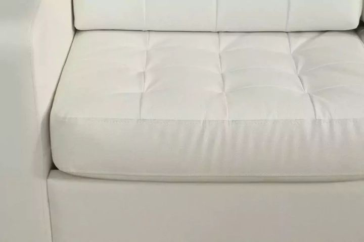 Кожаный диван Камелот, Белый
