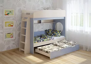 Детская двухъярусная кровать Легенда 10 Кровати без механизма 