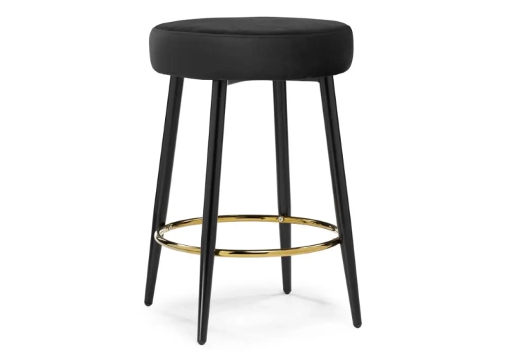 Барный стул Plato black, Черный