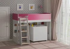 Кровать чердак Легенда Кровати без механизма Зеленый