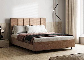 Интерьерная кровать Мелоди КР02-160 дизайн 2 Кровати без механизма 