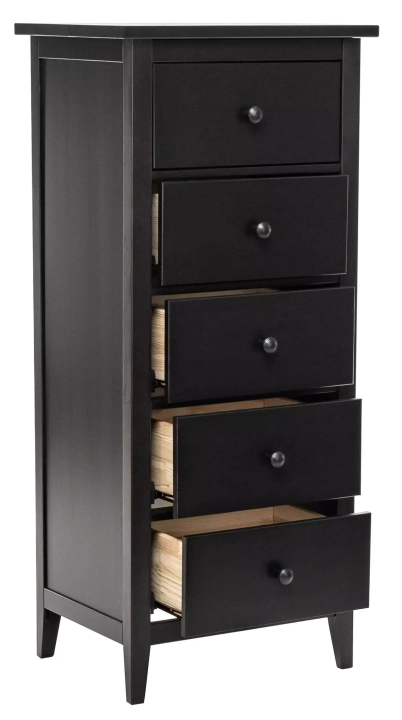 Комод Leset Мира 05, Черный