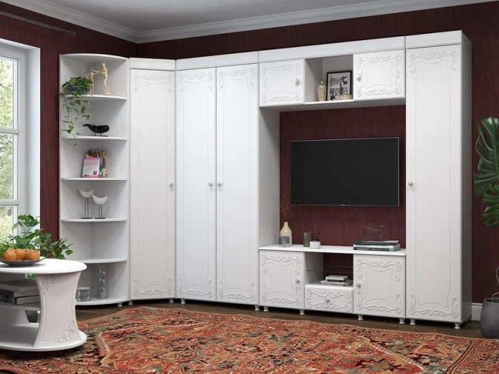 Гостиная Италия, Белый