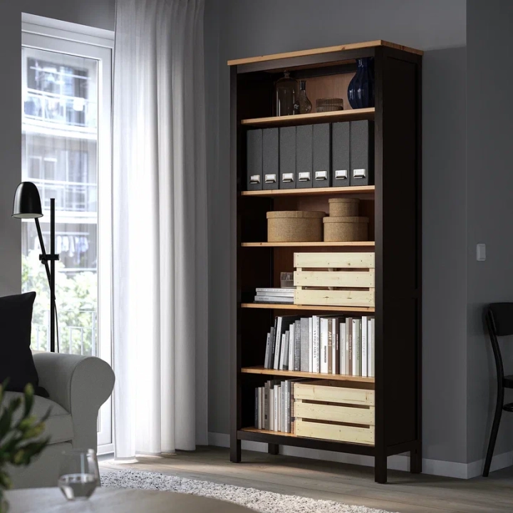 Стеллаж HEMNES, Венге