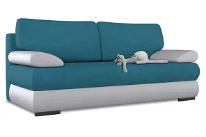 Прямой диван Фиджи-Люкс еврокнижка Софт Модель 11 Еврокнижка 