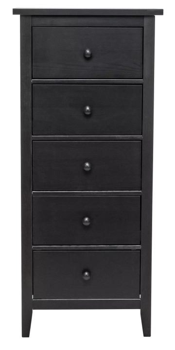 Комод Leset Мира 05, Черный